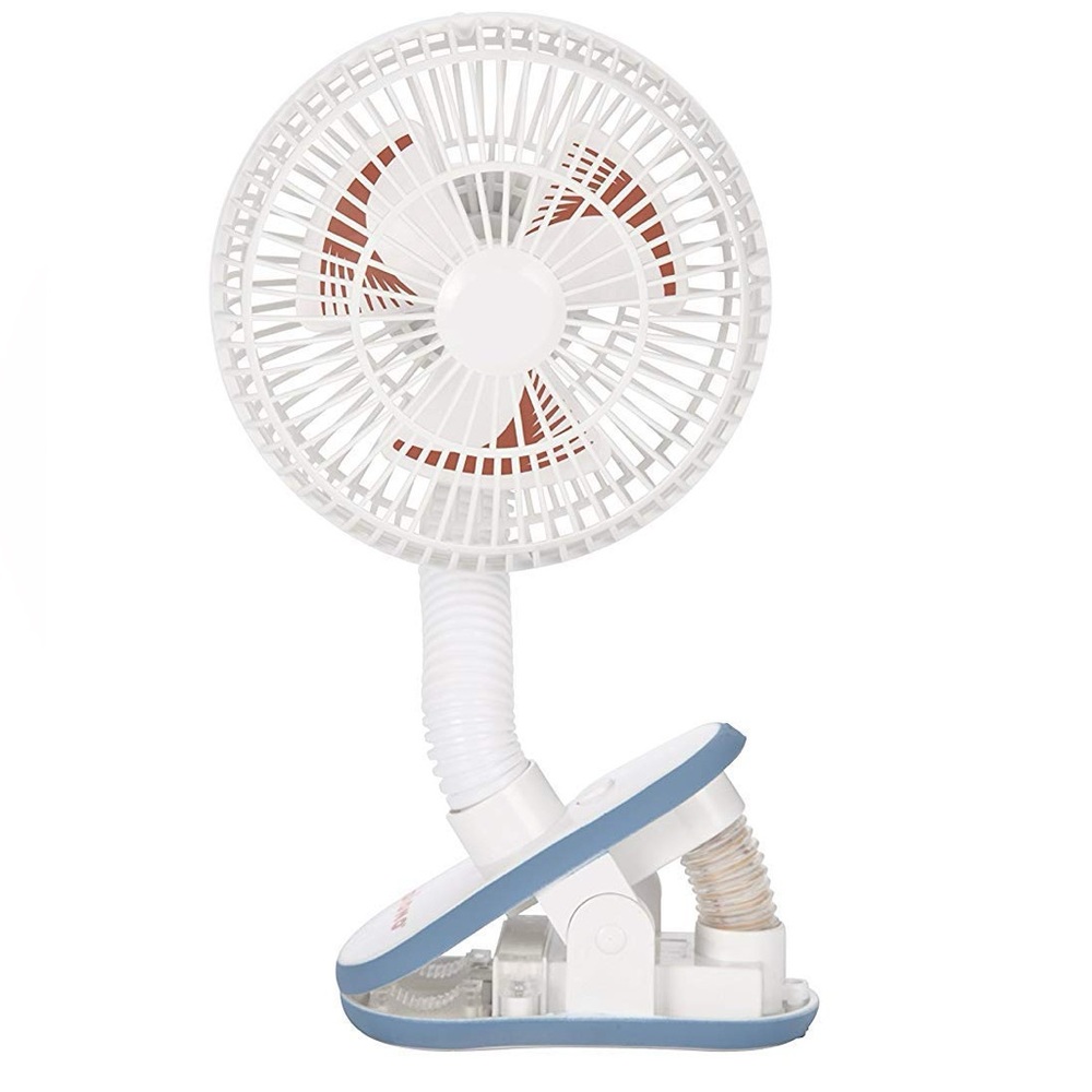 Diono Stroller Fan, Clip On Baby Safe Stroller Fan, Flexible Neck Universal Fit